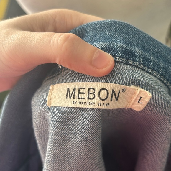 Women's Blue Jean Jacket - Picture 6 of 6